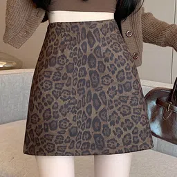 StyleCast Printed A-Line Above Knee Skirt-image-25