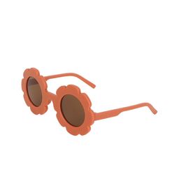 KIDOfash Girls Round Sunglasses with UV Protected Lens SUN-1606-RED-25