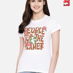 Dreambe Women Typography Printed T-shirt-picture-35