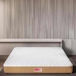 USHA SHRIRAM Beige & White Aero Cool Gel Quilted Orthopedic Queen Mattress-image-38