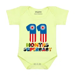 Arvesa 11 Month Baby Printed Bodysuit-picture-22