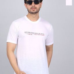 WILD ELEPHANT Men Pack of 2 Typography Printed Round Neck Cotton T-shirts-image-28