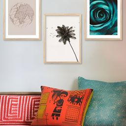 Kotart Brown & Green 3 Pieces Wooden Floral and Botanical Wall Arts-picture-30