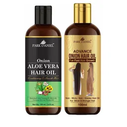 Park Daniel Set Of 2 Onion Aloe Vera Hair Oil With Advance Onion Hair Oil - 100 ml Each-17