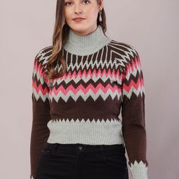 NoBarr Women Ethnic Motifs Printed Pullover-image-76