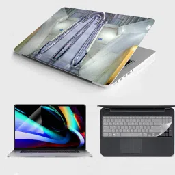 SDM 3in1 Combo 14 Inch 3m Laptop Skin, Screen Guard, Key Protector Combo375 Combo Set-20
