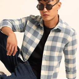 Bushirt Men Classic Checked Casual Shirt-picture-10