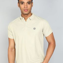 Kolor Fusion Men Solid Polo Collar T-shirt-image-46