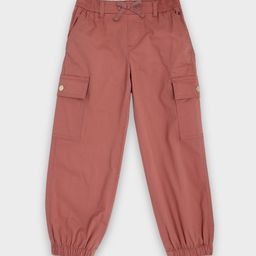 Tommy Hilfiger Girls Regular Fit Mid-Rise Joggers Trousers-image-54