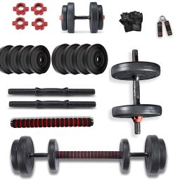 20 kg Adjustable Weight Plates 20KG (2KGX4,3KGX4) Dumbbell Set,Combo Pack Gym Set Home Gym Combo-3