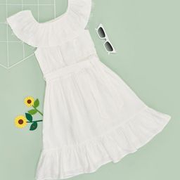 Pantaloons Junior Fit & Flare Solid Dress-image-32