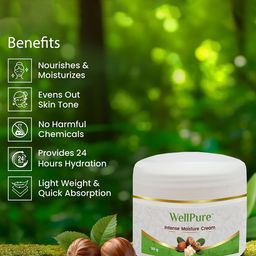 wellpure Intense Moisture Cream With Vitamin E & Hyaluronic Acid- 30 g image 2