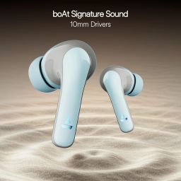 boat Airdopes 131 Pro Buds w/ In Ear Detection, 4 Mics ENx Tech & 40 HRS Playback Bluetooth Headset image 3