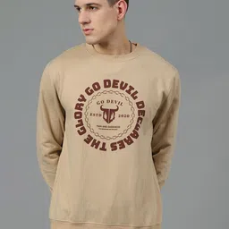 GO DEVIL Men Printed Sweatshirt-image-57
