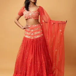 Quench A Thirst Ready to Wear Lehenga & Blouse With Dupatta-picture-32