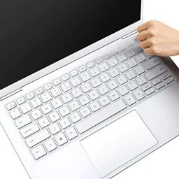 Saco Silicone Keyboard Skin Cover Compatible for Dell New Vostro 3400 Fhd Laptop - launch year 2021 Keyboard Skin-16