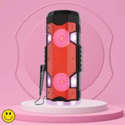 FRONY Play (PORTABLE BLUETOOTH PARTY SPEAKER) With Karaoke Mic, High Quality SoundU396 20 W Bluetooth Party Speaker-image-11