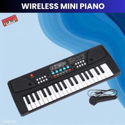 Piano Keyboard, Portable Electronic Toy With Mic, 37 Keys 8 Tones For kidsT413 Piano Keyboard, Portable Electronic Toy With Mic, 37 Keys 8 Tones For kidsT413 Analog Portable Keyboard-image-54