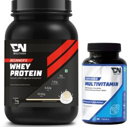Beginner's High Whey Protein 40G & Multivitamin Tablets | Digestive Enzyme, BCAA Whey Protein-image-65