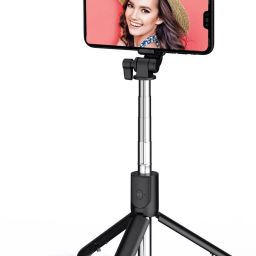 Wanzhow New Bluetooth Extendable Selfie Stick with led for Making Tik-tok, YouTube vlog Monopod, Tripod, Tripod Bracket, Tripod Kit-30