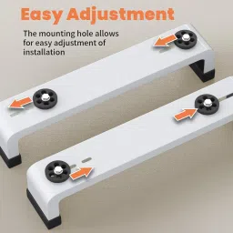 sirotia 20 Inch Split AC Stand Heavy Duty Air Conditioner Outdoor Unit Mounting Brackets 50X3.5X3.5 CM Shelf Bracket image 4