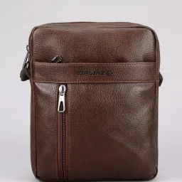 Tan Men Sling Bag Side Bag For Men / Sling Bag For Men / Crossbody Messenger Bag /Travel Sling Bag-image-53