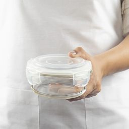 borosil Glass Grocery Container- 400 ml image 3