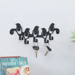 mint furnish Bird Black Metal Key holder-picture-31