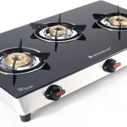 Black Cooktop Glass Automatic Gas Stove-image-20