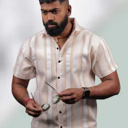 Men Regular Fit Self Design Formal Shirt-picture-19