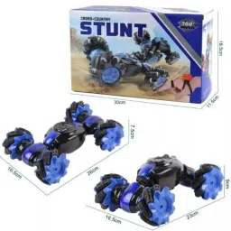 fanseekart Hand Gesture Sensor RC Stunt Car Double Sided Rotating Remote Control Car _J4K8 image 2