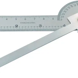 Multi Use Rule & Gauge stainless steel with Very Clear Numbers and Letters Height Gauge-24