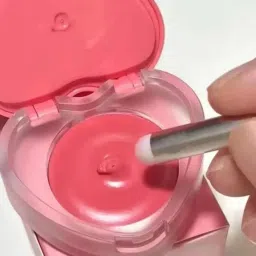 Heart Shape Blush With Brush Applicator 3 in 1 Lip & Cheek & Eye Tint-32