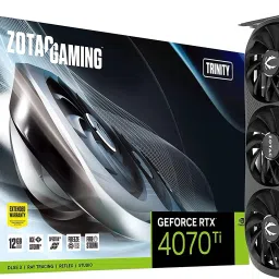 ZOTAC Gaming GeForce RTX 4070 Ti Trinity GDDR6X 12 GB NVIDIA Chipset 192 bit 2610 MHz Graphics Card-18
