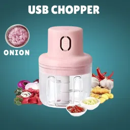 Electric Chopper, Rechargeable Chopper for Kitchen Vegetable & Onion Garlic I377 Electric Vegetable & Fruit Chopper-image-0