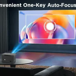Projevox NeoBeam Android 11 | Full HD Auto Focus WiFi BT Projector with Miracast (8700 lm / 1 Speaker / Wireless / Remote Controller) Portable Projector image 4