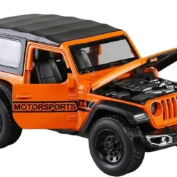 Diecast Thar Style Jeep Pullback Toy Car – Metal Body SUV Model for Kids Boys-5