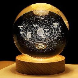 3D Galaxy Crystal Ball & Solar System Crystal Ball with LED Wood Base Decorative Table Lamp-image-40