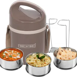 Matrix3 Insulated Hot and Cold with Lock Lifter 3 Containers Lunch Box-12