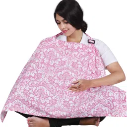 Floral PRINTED NURSING / FEEDING COVER Feeding Cloak-image-29