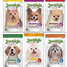 Spinach, Blueberry, Carrot, Strawberry, Milky,Banana combo Chicken Dog Treat-3