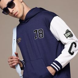 roadster Men Full Sleeve Solid Hooded Sweatshirt-picture-26