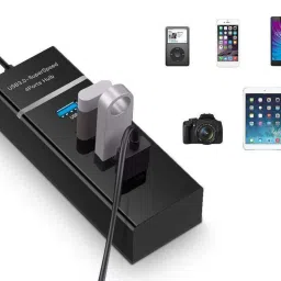 TFG USB HUB 3.0 4 Port USB Hub 3.0 Adapter Cable with 5Gbps Speed 4 Port USB Hub Cabinet-image-46