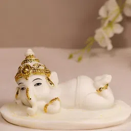 Art Street White Religious Idol Showpiece-image-30