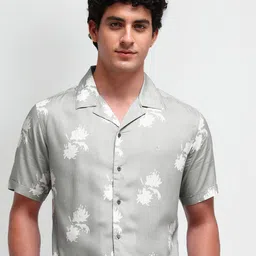 Arrow New York Men Comfort Conversational Printed Cotton Slim Fit Formal Shirt-picture-26