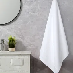 MYTRIDENT White Cotton 600 GSM Bath Towel-image-33