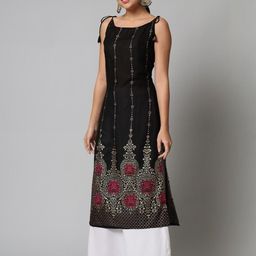 HARSUKHI Printed Straight Kurtis-image-74