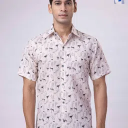 Big Bunny Men Pack Of 2 Opaque Printed Casual Shirt-image-83