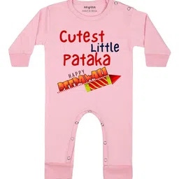 Arvesa My First Diwali Printed Bodysuit-picture-4