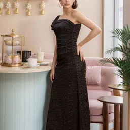 StyleCast X SERA Women One Shoulder Bodycon Maxi Dress-picture-32